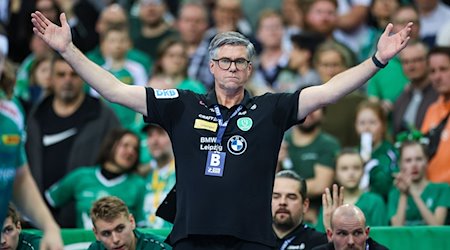 Тренер "Лейпцига" Рунар Сігтрігссон реагує в кулуарах / Фото: Jan Woitas/dpa