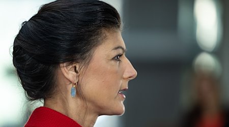 Sahra Wagenknecht, Bundesvorsitzende des Bündnis Sahra Wagenknecht (BSW). / Foto: Hannes P Albert/dpa