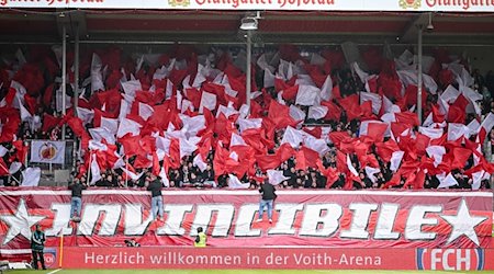 Leipzig fans with a choreography / Photo: Harry Langer/dpa