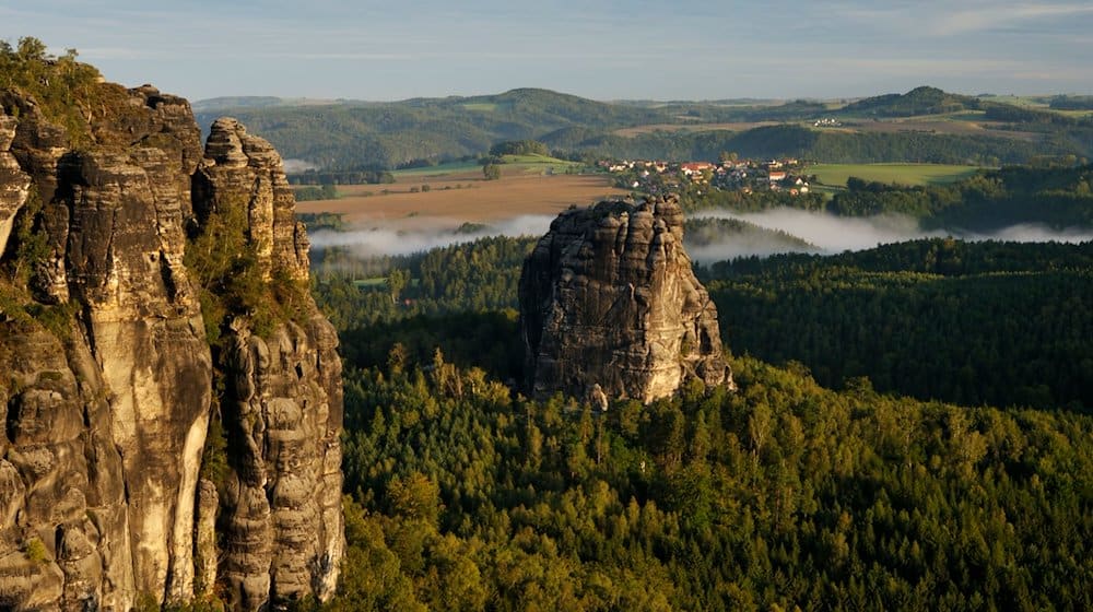 Sächsische Schweiz. / Foto: Frank Exß/dpa/Archivbild