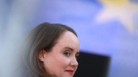 Ricarda Lang (M), Federal Chairwoman of Bündnis 90/Die Grünen / Photo: Karl-Josef Hildenbrand/dpa