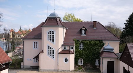 Der barocke Rüdenhof des Käthe Kollwitz Haus am Schlossteich. / Foto: Sebastian Kahnert/dpa