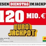 Der Eurojackpot wurde bei der Ziehung am Freitag, dem 31. Mai, nicht geknackt. Nach erst elf Ziehungen in der laufenden Jackpotperiode wird morgen am 4. Juni bereits erneut die maximale Summe von 120 Millionen Euro erreicht.
