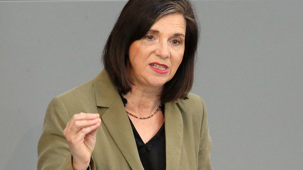 Bundestag Vice-President Katrin Göring-Eckardt wants an end to hatred, incitement and exclusion in politics / Photo: Wolfgang Kumm/dpa