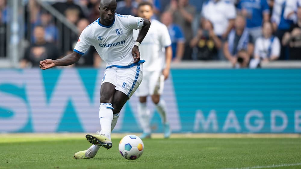 Magdeburgs Kapitän Amara Condé wechselt zum SC Heerenveen. / Foto: Hendrik Schmidt/dpa