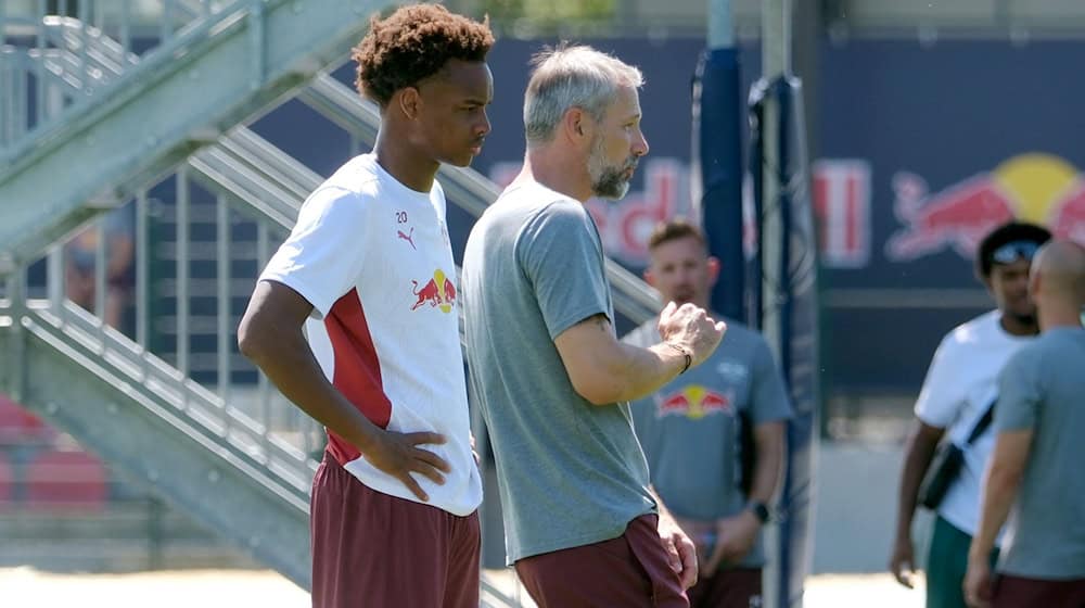 Ouedraogo was allowed to play for the first time in the test against Babelsberg / Photo: Sebastian Willnow/dpa