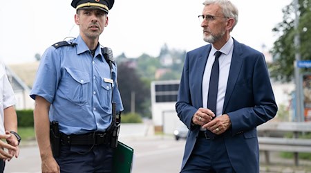 Possendorf: Mit landesweiten Kontrollen sucht die sächsische Polizei gezielt nach Strafttätern. Archivbild / Foto: Sebastian Kahnert/dpa