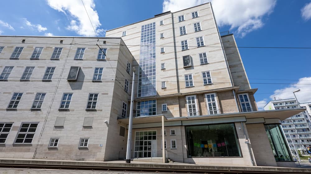 Die Außenansicht des Museums Gunzenhauser in Chemnitz. (Archivbild)  / Foto: Hendrik Schmidt/dpa