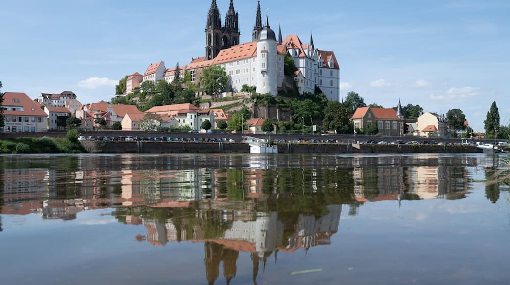 Castillo de Albrechtsburg en Meissen con vistas al Elba / Foto: Sebastian Kahnert/dpa