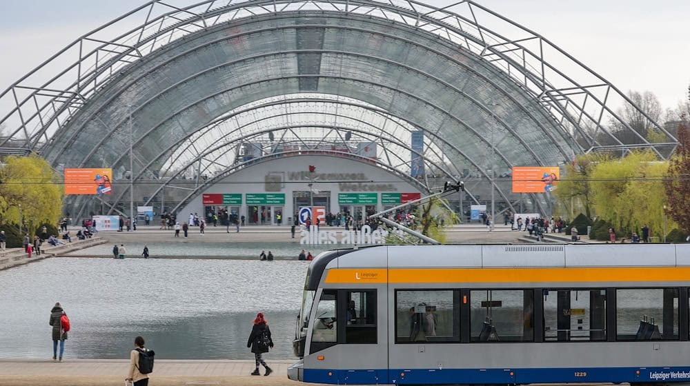 Leipziger Messe is on course for growth. (Archive image) / Photo: Jan Woitas/dpa