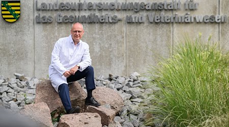 Jens Albrecht, Präsident der Landesuntersuchungsanstalt, stellte am Mittwoch den Jahresbericht seines Hauses vor (Archivbild) / Foto: Robert Michael/dpa