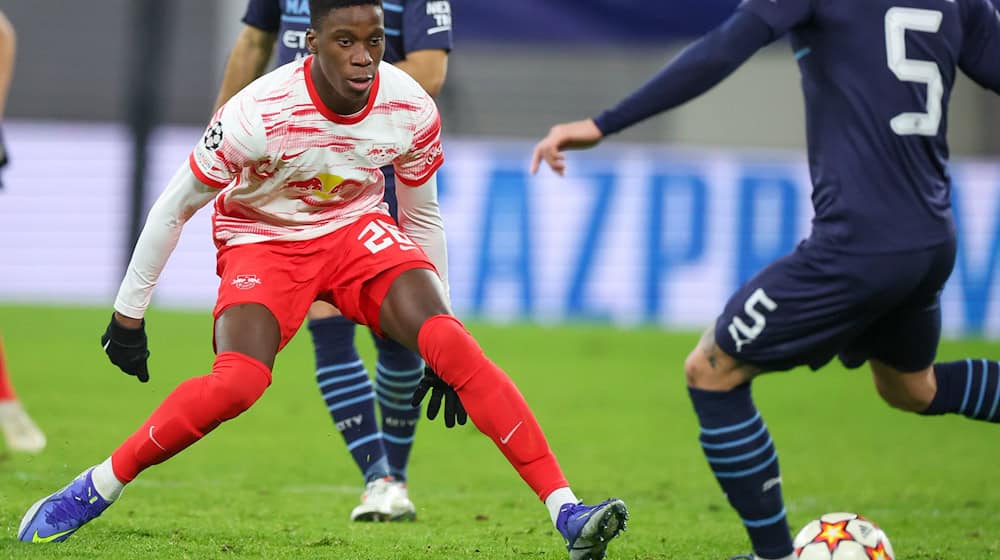 Ilaix Moriba hat einen neuen Verein und wechselt zu Celta Vigo. / Foto: Jan Woitas/dpa-Zentralbild/dpa