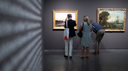 Blick in die Ausstellung «Wo alles begann. Caspar David Friedrich» im Albertinum (Archivbild) / Foto: Sebastian Kahnert/dpa