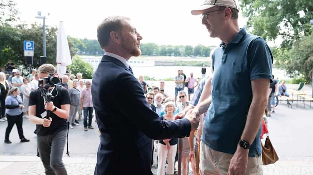 Austausch, Mitmachaktionen und Gespräche in den Ministerien im Regierungsviertel in Dresden starten am Sonntag. (Archivbild) / Foto: Sebastian Kahnert/dpa