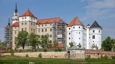 The façade of Hartenstein Castle on the Elbe is being renovated. (Archive image) / Photo: Jan Woitas/dpa