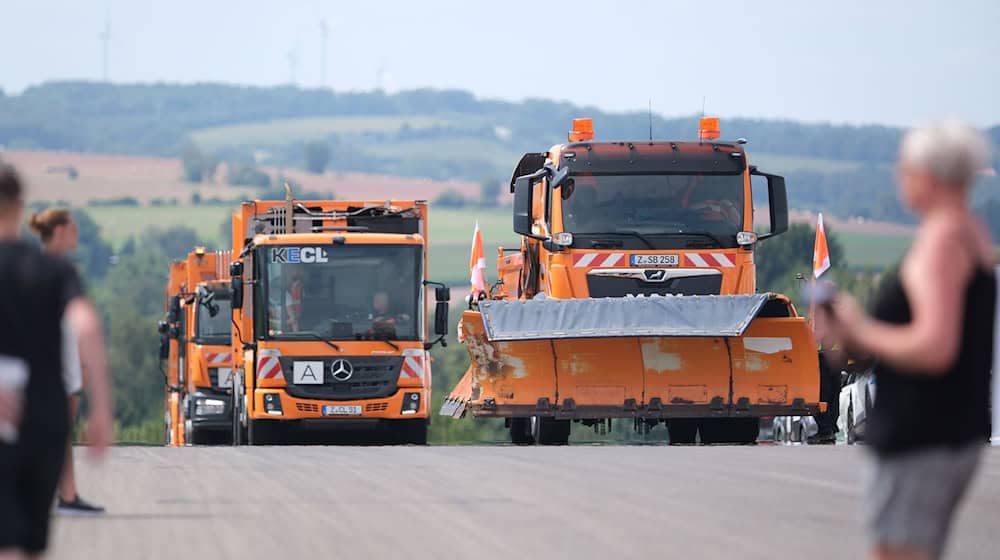 Thousands of people find out about road safety / Photo: Sebastian Willnow/dpa