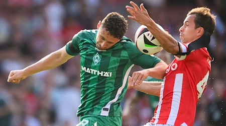 Werder Bremen gave the home side from Cottbus no chance. / Photo: Robert Michael/dpa