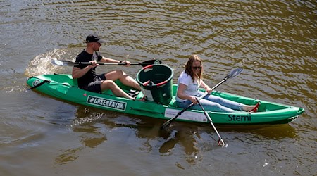 There is to be a program for clean streams in Saxony.  (Archive image) / Photo: Hendrik Schmidt/dpa