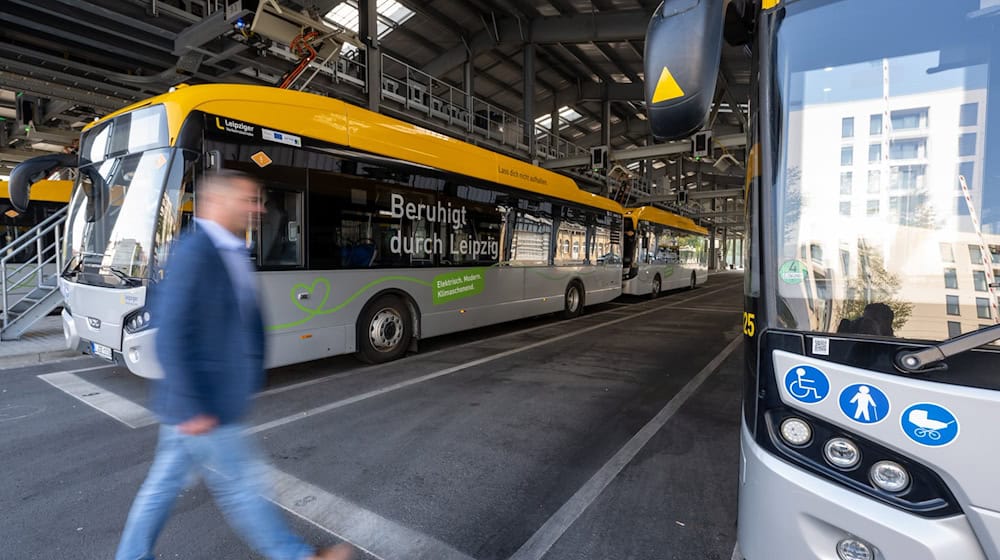 13,6 millones de euros para autobuses sin emisiones en Leipzig / Foto: Hendrik Schmidt/dpa