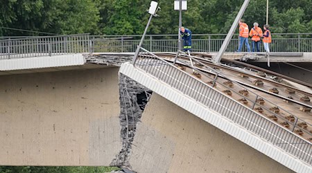 Corrosion was probably responsible for the collapse / Photo: Robert Michael/dpa