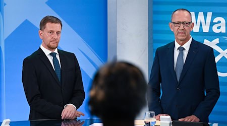 ¿AfD o CDU en cabeza? Los partidos se encuentran en una apretada carrera en las elecciones estatales. / Foto: Robert Michael/dpa