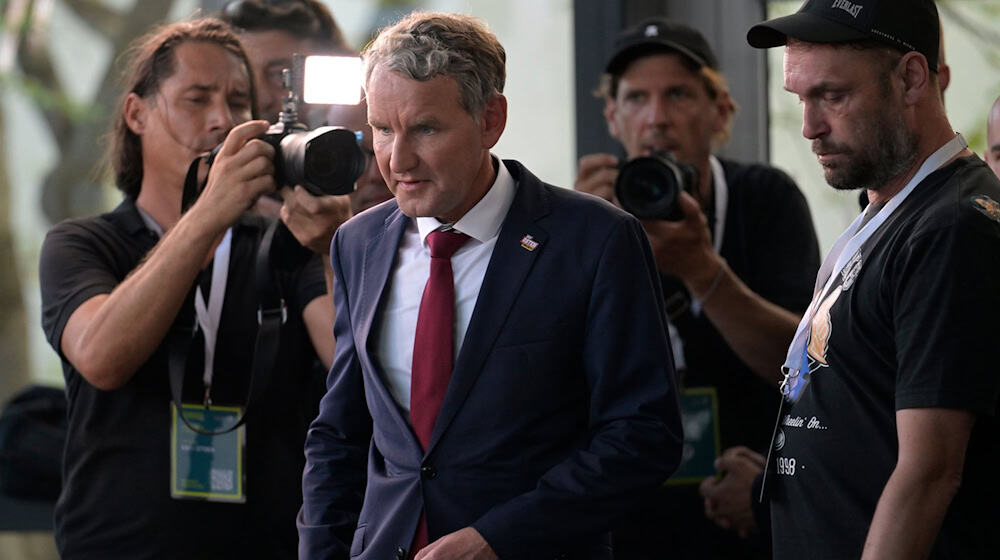 Wahlsieger ohne Machtoption? AfD-Chef Björn Höcke / Foto: Jacob Schröter/dpa