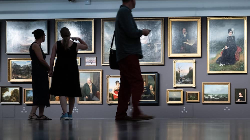 View of the anniversary exhibition on Caspar David Friedrich / Photo: Sebastian Kahnert/dpa