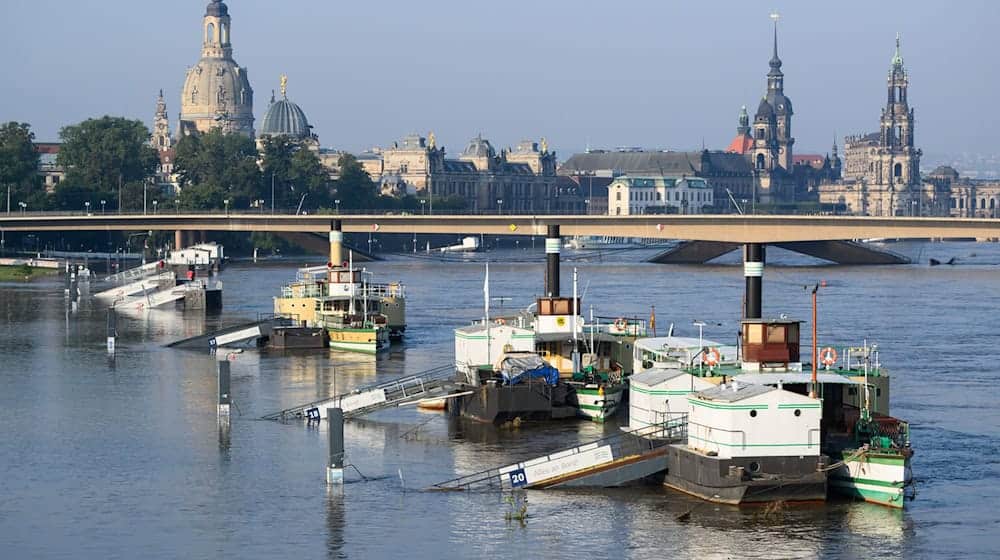 Klimowe hibanje Fridays For Future namołwja za pjatk ke klimowemu stawkej tež w Drježdźanach.  / Foto: Robert Michael/dpa