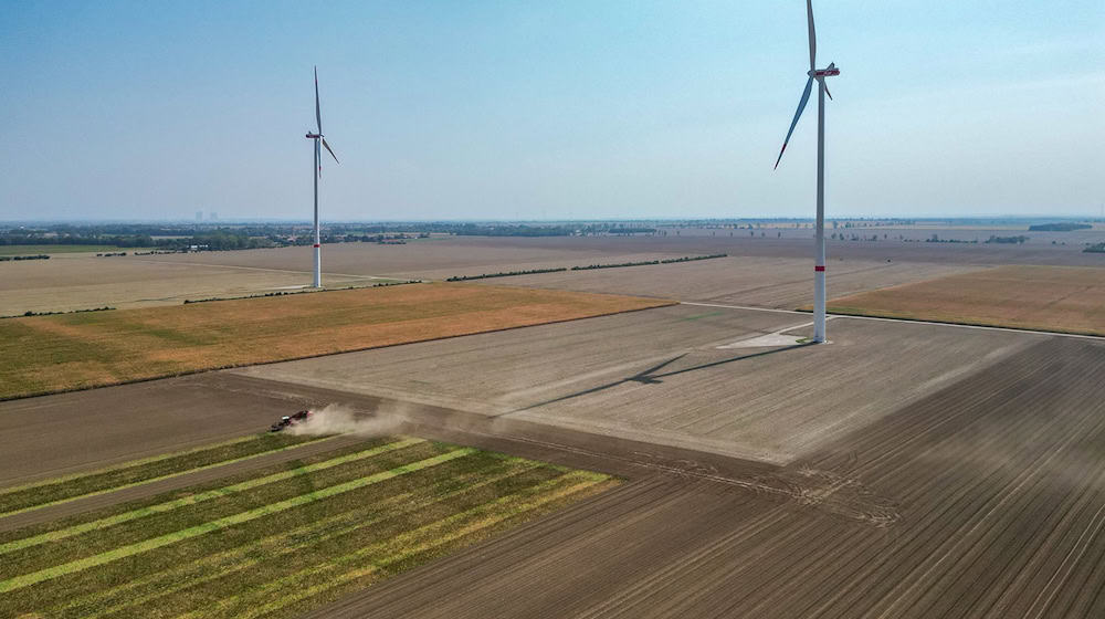 Najebać pasabelne wunoški při žitnych žnjach: burja w starosći wo aktualne wične połoženje (archiwny wobraz) / Foto: Jan Woitas/dpa