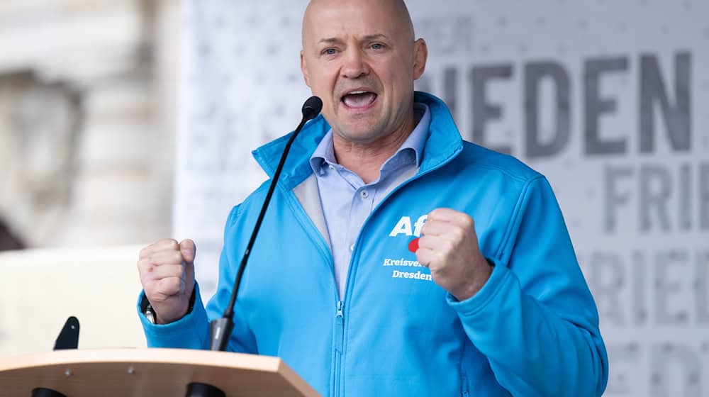 Según el político social André Wendt, la AfD no necesita una nueva imagen. (Imagen de archivo) / Foto: Sebastian Kahnert/dpa