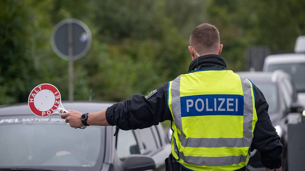 Since September 16, checks have been carried out at all German borders. (Archive photo) / Photo: Harald Tittel/dpa