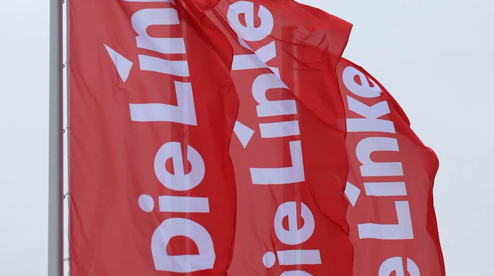 So far there are three candidates for the chairmanship of the Left Party in Saxony (archive photo). / Photo: Karl-Josef Hildenbrand/dpa