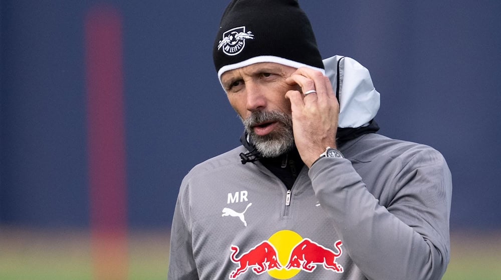 Marco Rose, entrenador del Leipzig, también fue jugador de Jürgen Klopp / Foto: Hendrik Schmidt/dpa