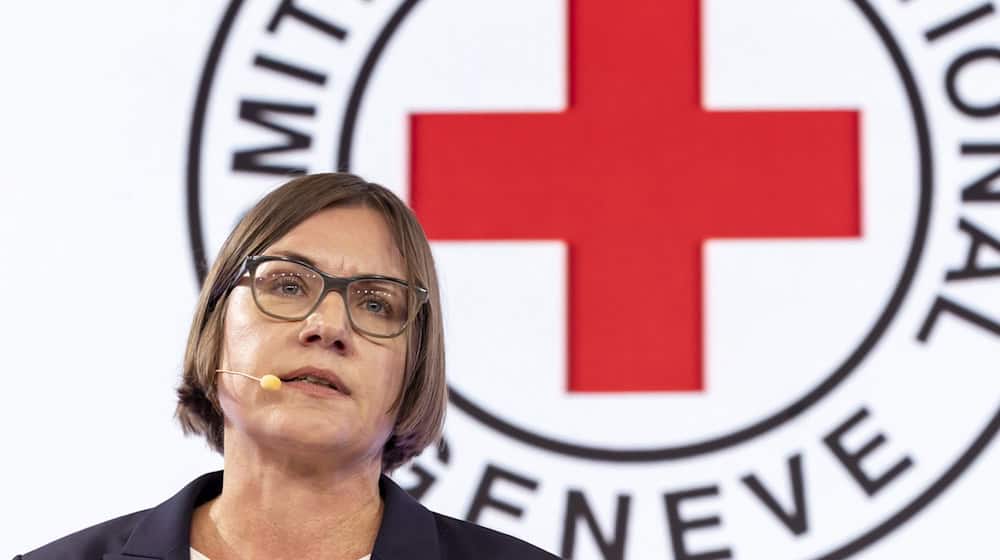 Mirjana Spoljaric Egger, Presidenta del Comité Internacional de la Cruz Roja, recibe el Premio Puente Internacional de Görlitz de este año (foto de archivo). / Foto: Salvatore Di Nolfi/KEYSTONE/dpa