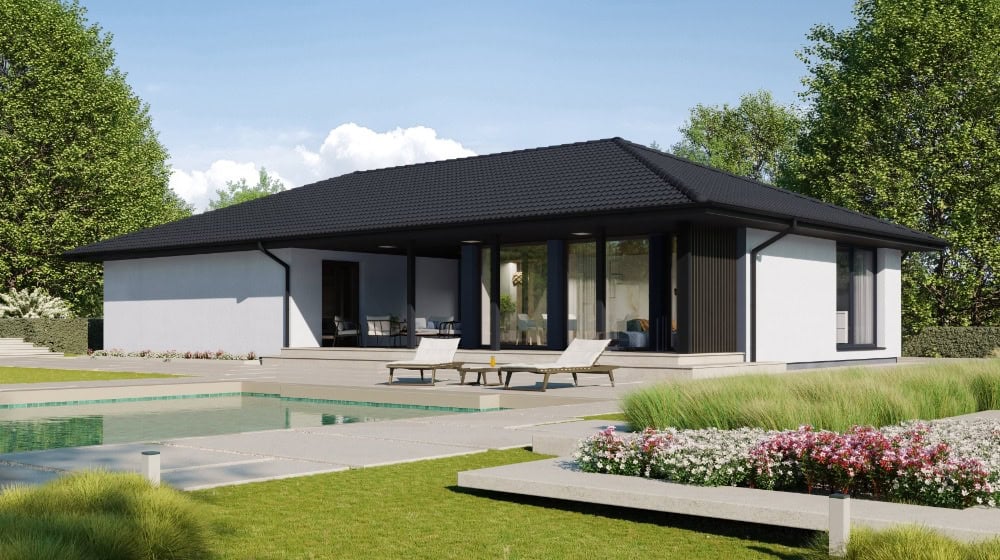 Ein moderner Bungalow: Wohnkomfort trifft Nachhaltigkeit / Bildrechte: Danwood