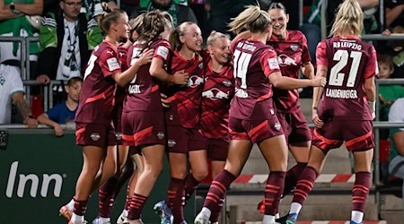 Leipzig's female soccer players win against Carl Zeiss Jena / Photo: Hendrik Schmidt/dpa