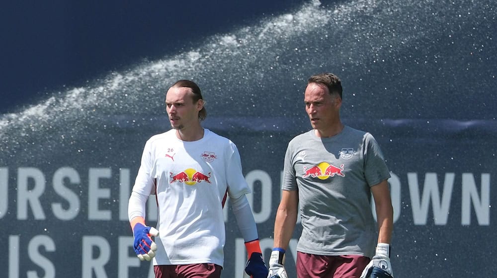 Goalkeeping coach Frederik Gößling extends his contract with RB Leipzig on a long-term basis / Photo: Sebastian Willnow/dpa