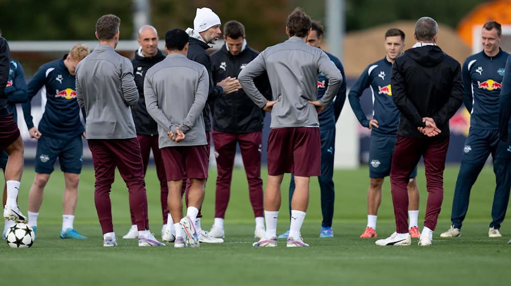 RB Leipzig will gegen Juventus die ersten Punkte in der Champions League holen / Foto: Hendrik Schmidt/dpa