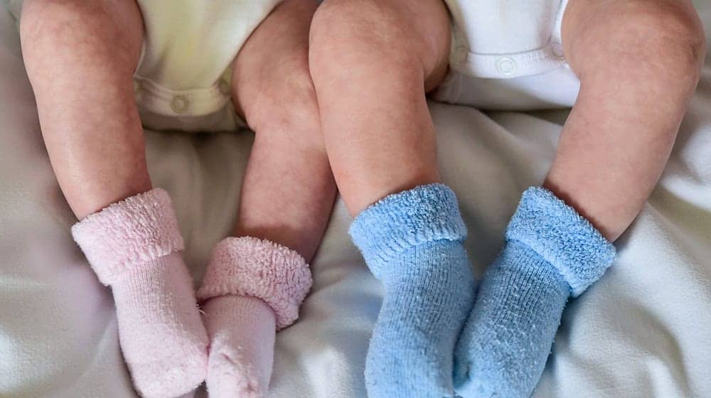 Six sets of twins are currently being cared for at Chemnitz Hospital. (Symbolic image) / Photo: Patrick Pleul/dpa-Zentralbild/dpa