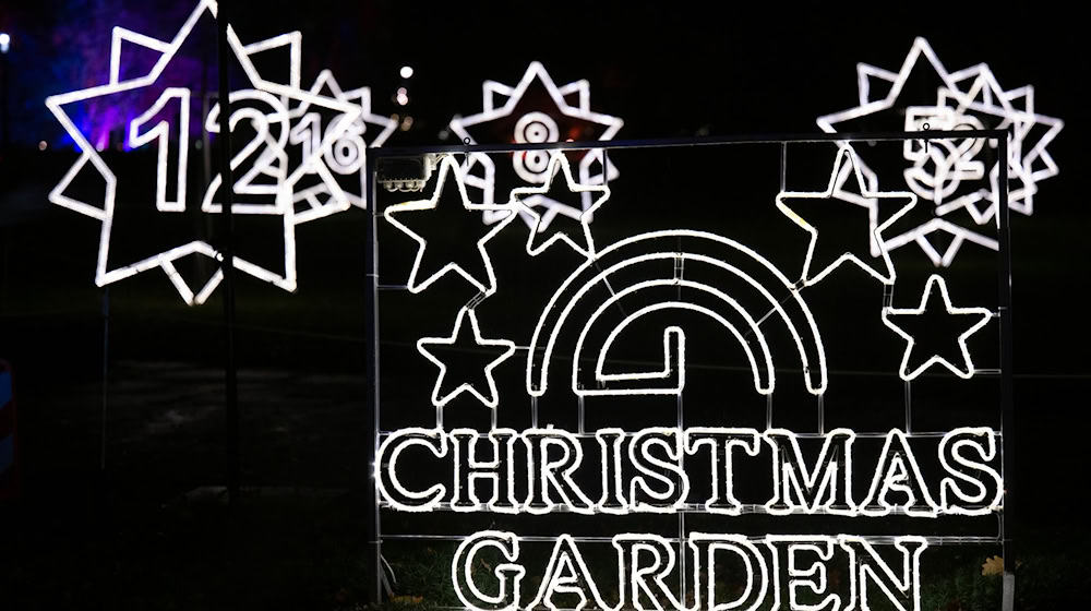 Christmas Garden in Dresden and Leipzig again this winter (archive photo) / Photo: Hendrik Schmidt/dpa