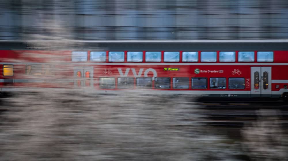 Additional trains and steam trains are being used in Saxony to cope with the rush of visitors. (Archive photo) / Photo: Robert Michael/dpa-Zentralbild/dpa