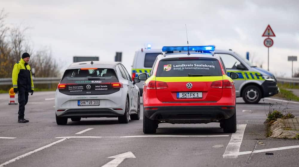 Die Sperrung der A9 hat für keine größeren Staus gesorgt. / Foto: Hendrik Schmidt/dpa