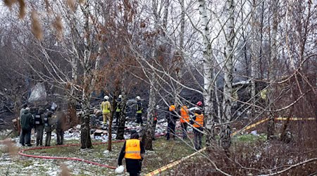 The investigation at the scene of the accident in Vilnius is ongoing / Photo: Mindaugas Kulbis/AP