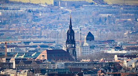 Die Dresdner Dreikönigskirche ist Schauplatz der Synode der evangelischen Landeskirche Sachsen. / Foto: Robert Michael/dpa