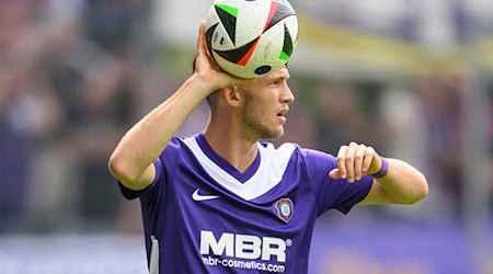 Pascal Fallmann scored his first third league goal against essen / Photo: Robert Michael/dpa