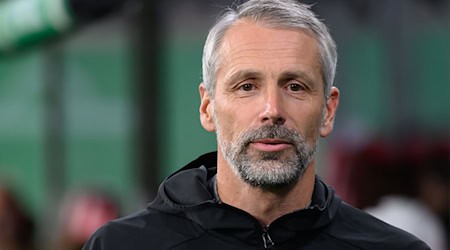 Marco Rose coaches RB Leipzig for the 100th time in the match against Borussia Dortmund / Photo: Hendrik Schmidt/dpa