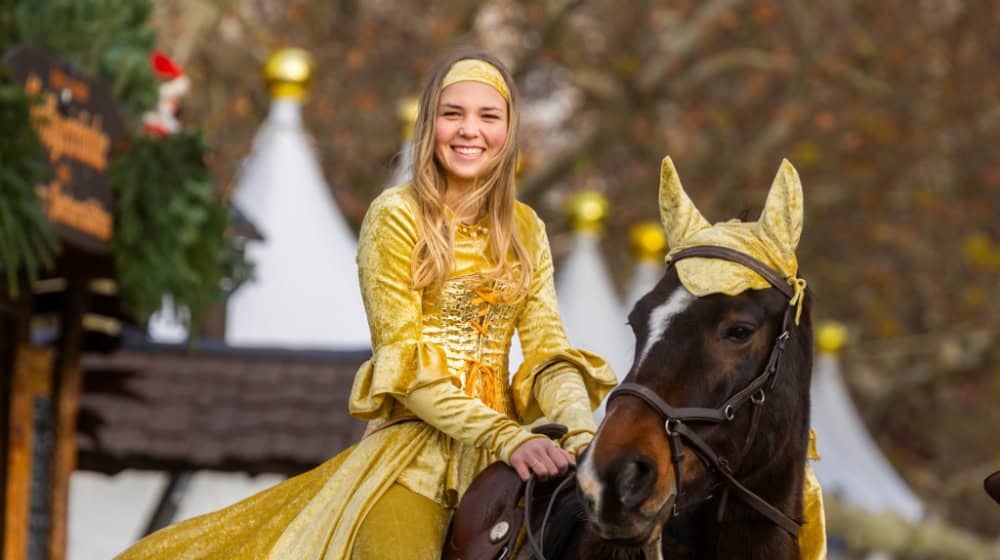 Golden rider Lilly Baumann (Image: Plan de Saxe/Sylvio Dittrich)