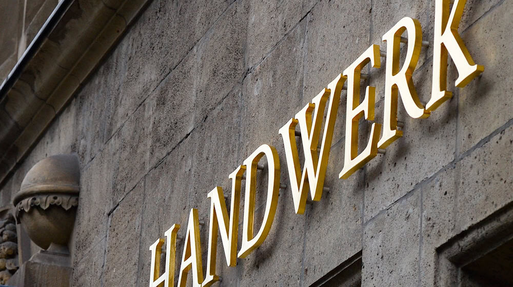 Die Stimmung im sächsischen Handwerk ist momentan eher mau, die Bundesregierung wird als Bremse gesehen (Symboldbild) / Foto: Jens Kalaene/dpa-Zentralbild/dpa