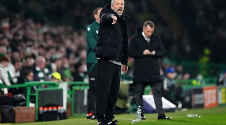 The instructions from the touchline didn't help either: Marco Rose in action / Photo: Andrew Milligan/PA Wire/dpa