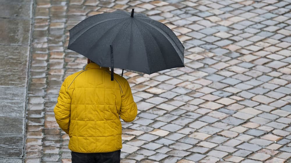 Wolken und Regen dominieren die Aussichten im Freistaat. (Symbolbild) / Foto: Sebastian Kahnert/dpa